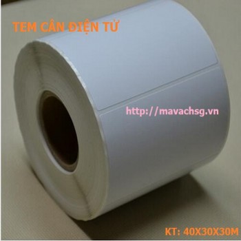 Giấy Decal Cảm Nhiệt ( Tem Cân Điện Tử )