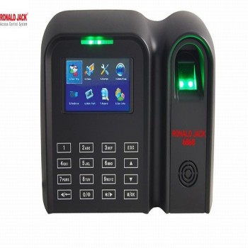 Máy chấm công vân tay+thẻ RONALD JACK 6868